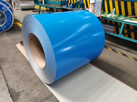 kopen Voorgeverfde stalen spoel met 30 ‰ 275 g/m2 zinkcoating voor dakwandbekleding en panelen voor apparatuur online manufacture