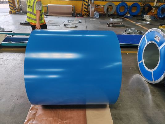 kopen Pre Painted Steel Coil with 5-7μm Back Coating Thickness 30-275g/m2 Zinc Coating and 508/610mm Coil ID for Industrial Equipment online manufacture
