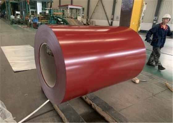 kopen 0.45mm PVDF voorgeverfde stalen spoel RAL 9014 RAL 5016 voor daken en industriële gebouwpanelen online manufacture