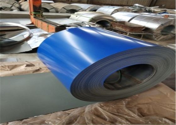 kopen 0.18mm ASTM A792 voorgeverfde stalen spoel RAL 6019 PE gecoate CGCC voor daken en gebouwpanelen online manufacture