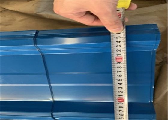 kopen 76 mm 17 mm voorgeschilderd gegolfd dakblad voor gegolfde metalen wandpanelen online manufacture
