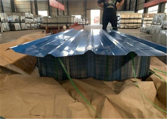 kopen 0.45mm DX51D Z120 PE voorgeverfde gegolfde dakplaat RAL9002 voor industriële en residentiële dakbedekking online manufacture