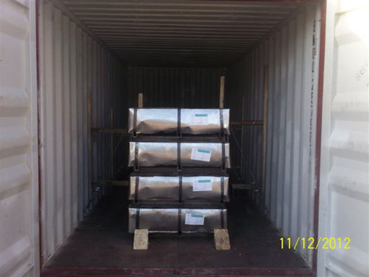 kopen AS 1397 G550 ASTM A653 gegalvaniseerde gegorfelde dakplaten met SGCH regelmatige spangels online manufacture
